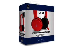 A4T CP01 Red Wired Gaming Headset for PS3